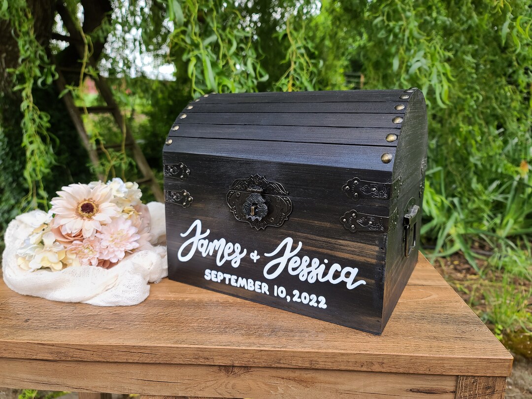 Personalized graduation card chest with locking and slot options, gift for graduate, college grad keepsake gift, dorm room decor | MakerPlace by Michaels Personalized graduation card chest with locking and slot options, gift for graduate, college grad keepsake gift, dorm room decor | MakerPlace by Michaels
